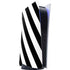 Black and White Geometric Stripes PS5 Digital Edition Console Skin